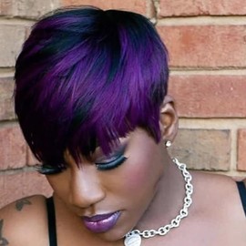 Pixie Cut Wig Human Hair Short Straight Bob Wig for Black Women Brazilian Human Hair Full Machine Made Wigs for Daily Use