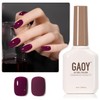 GAOY Purple Gel Nail Polish, 16ml Soak Off Gel Polish,