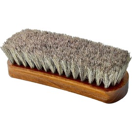 Columbus Shoe Brush, For Dust Removal, German Brush 2, Horse Hair, Shoe Polishing, Shoe Care, gray