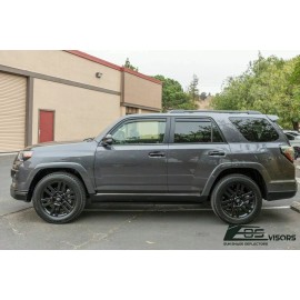 EOS Visors For 10-Up Toyota 4Runner JDM In-Channel Side Window Sun Rain Visors Deflectors