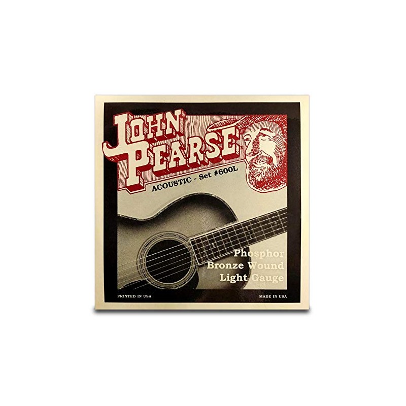 JohnPearse Acoustic Guitar Strings 23.6 gal (600 L)