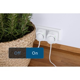 Bosch Smart Home 8750001301 WLAN Steckdose mit App-Funktion (kompaktes Design, Funksignalerweiterung, kompatibel mit Alexa und Google Home)