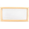 Miller Shingle Clear Cedar Foundation Vent No Louvers - 16