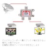 Audiofan Antenna Splitter 3224MHz 8K 4K Compatible Noise Suppression All-Terminal