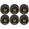 POENVFPO Pack of 6 14 mm Billiard Cue Tips, Professional