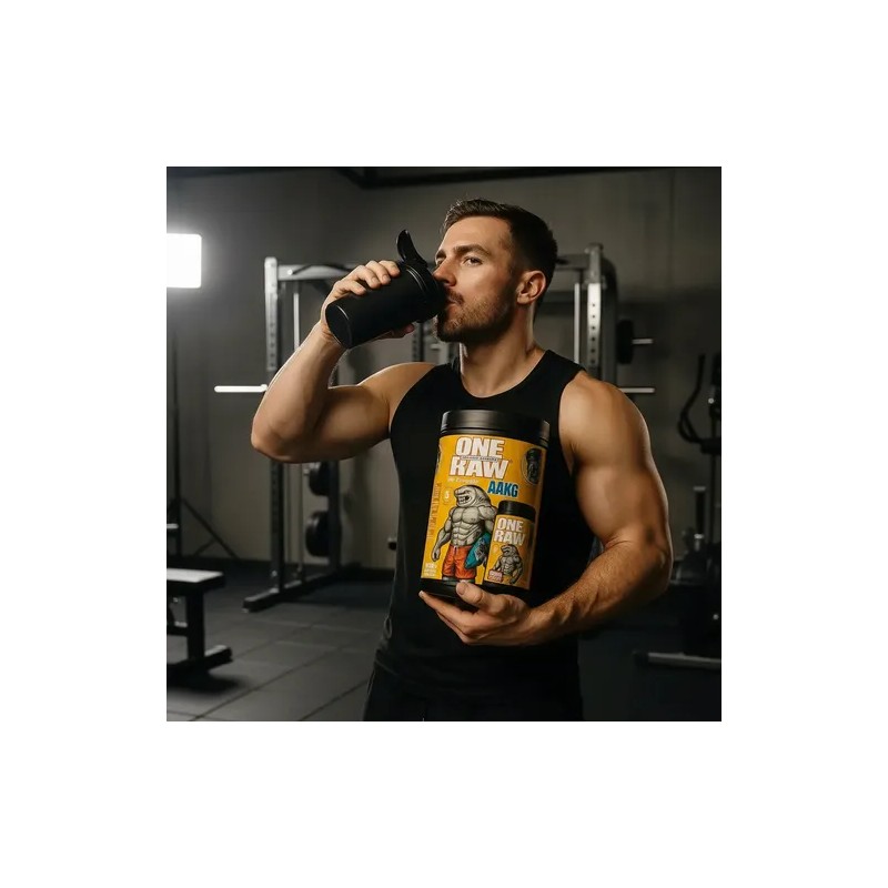 L-arginina Platinum One Raw Gym Polvo 60 Serv.