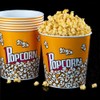 Novelty Place Retro Style Plastic Popcorn Containers for Movie Night