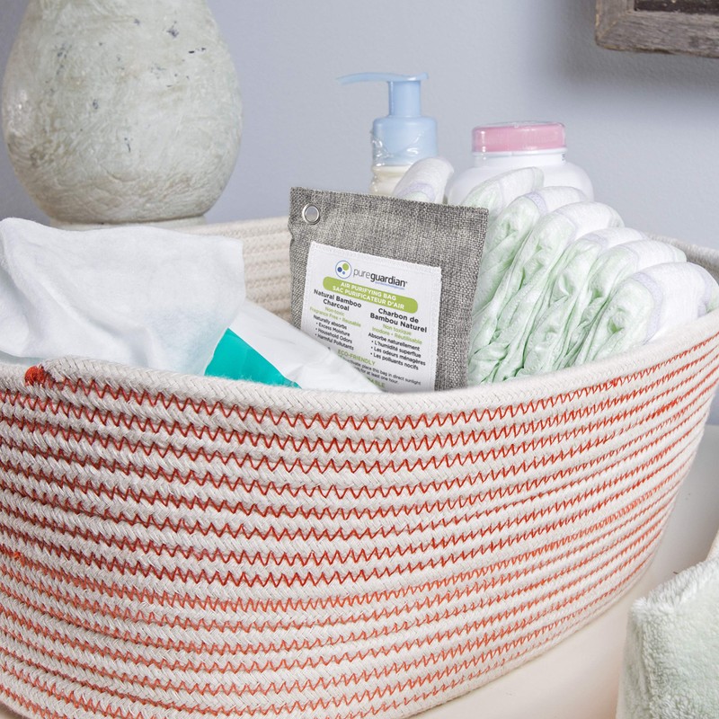 PureGuardian CB200 Bamboo Charcoal Air Purifying Bag, Eco-Friendly, Naturally Absorbs