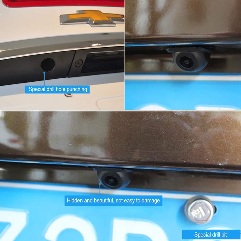 Car Rover® Universal Car Reversing Backup Camera Parking Assiatance Waterproof