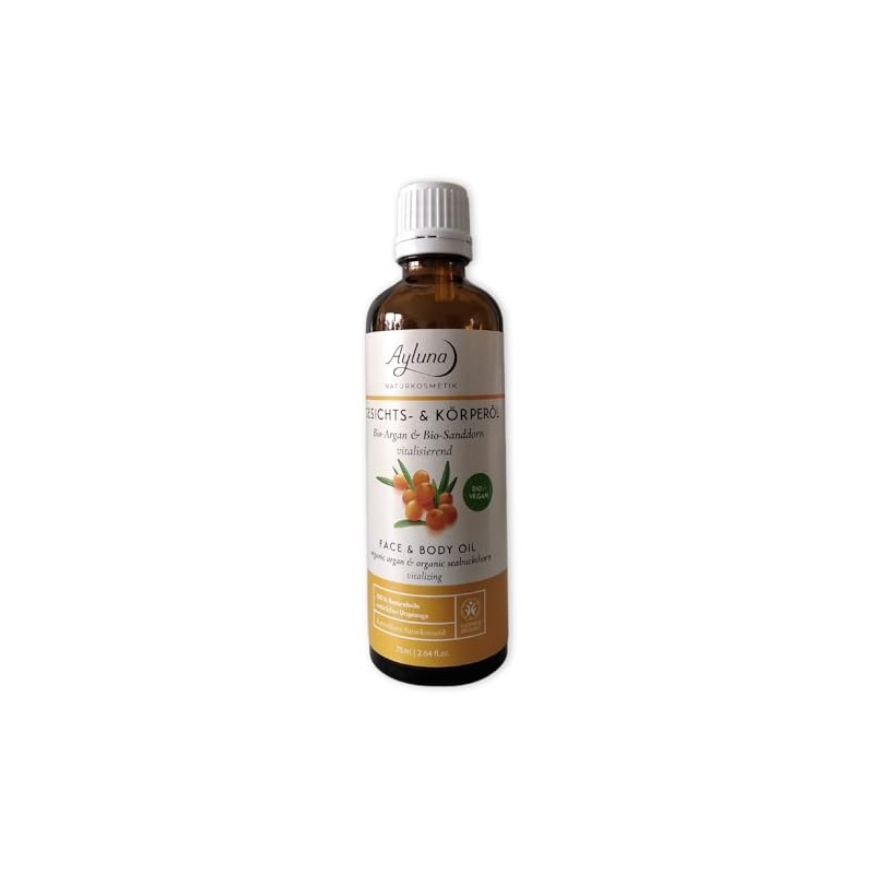 Face & Body Oil Organic Argan & Organic Sea Buckthorn