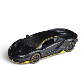 Tianmei 1:32 Supercar Kids Toys Die-Cast Alloy Metal Car Model Collection Children Play Vehicle (LBJN - Black)