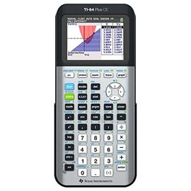Texas Instruments TI-84 Plus CE Python Color Graphing Calculator, Galaxy Gray (Metallic)