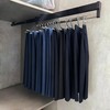 Pull Out Clothes Hanger Rail for Closet, Adjustable Heavy Duty