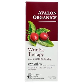 Avalon Organics CoQ10 Repair Wrinkle Defense Creme Broad Spectrum SPF15 for Unisex Cream 1.75 oz                                                      