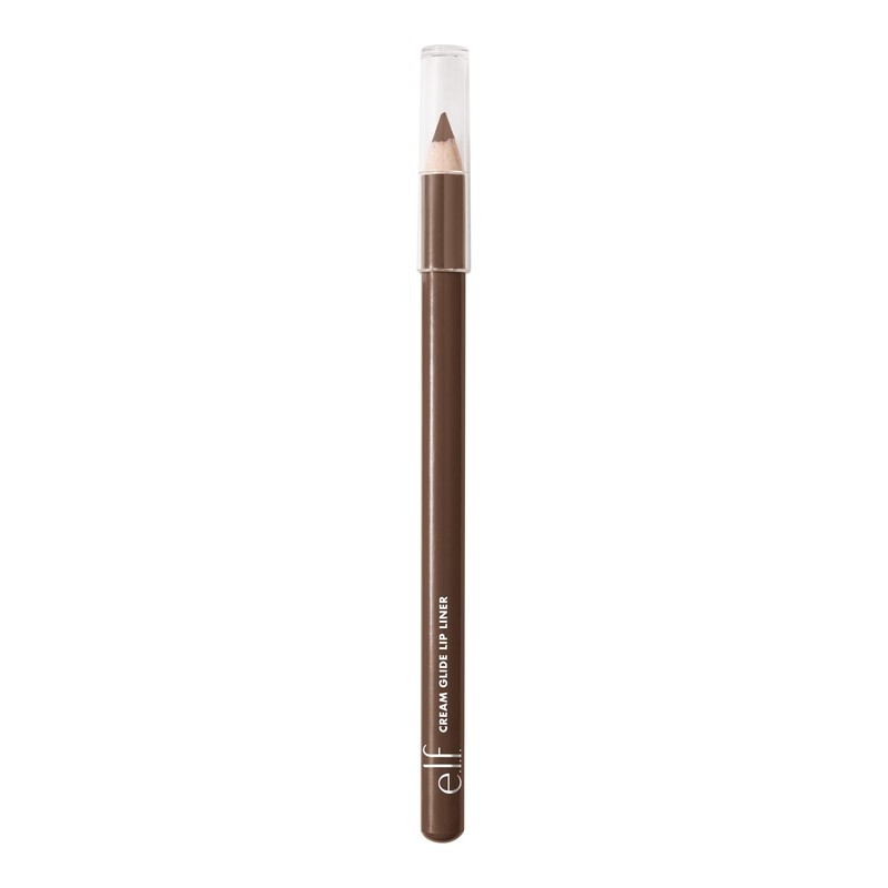 e.l.f. Cream Glide Lip Liner, Highly-Pigmented Pencil For Shaping &