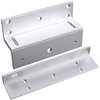 UHPPOTE Z and L Bracket for Inward Door 180KG/350lbs Holding