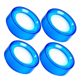 VILLFUL 4pcs Cash Handling Moistener Efficient Finger Sponge for Sorting Counting Money Multipurpose Wet Finger Tool for Office Retail Use Quick Moistening Water Absorption