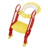 Adjustable Baby Toddler Soft Toilet Chair Ladder, Non and Sturdy,
