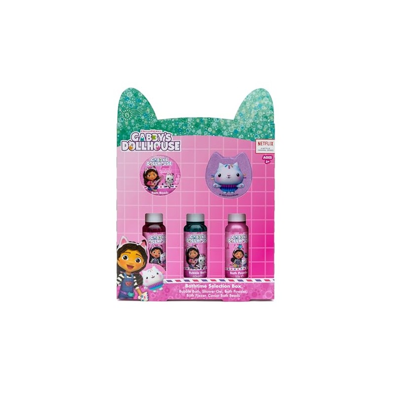 Gabby's Dollhouse Children's Bath Selection Box - Bath Time Gift