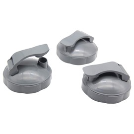 Flip Top to-go Lid, Blender Accessories Lid Pack of 3, Replacement for NutriBullet Cups 18/24/32 oz Cups Replacement for NutriBullet Blender 600W, Pro 900W