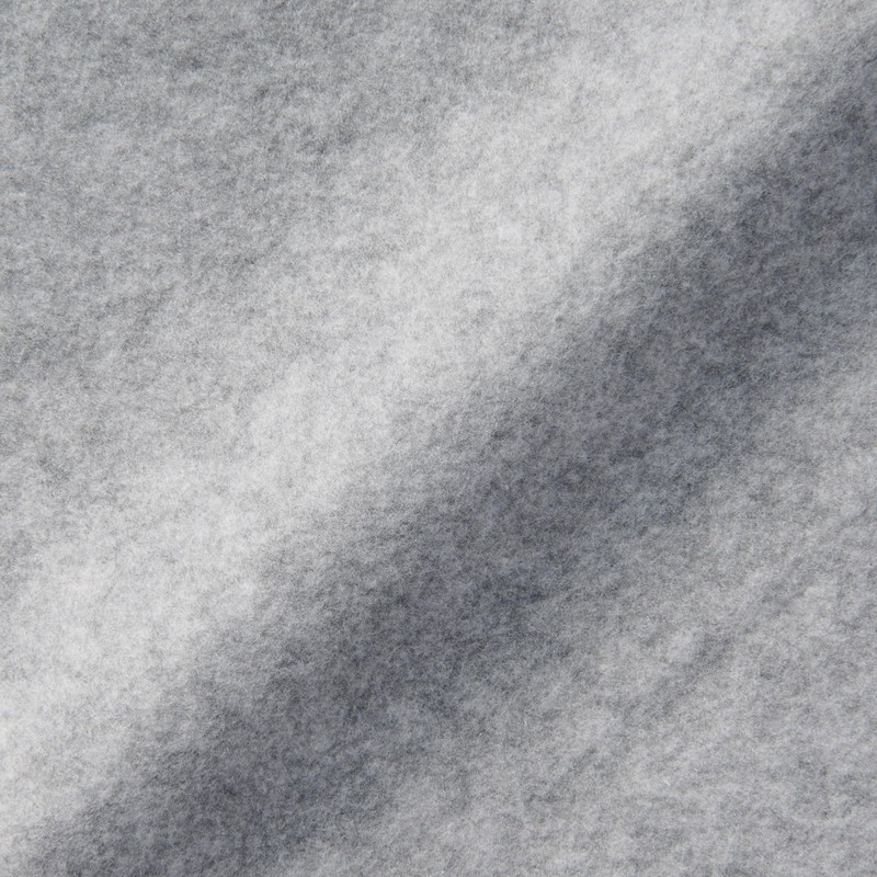 Muji 83412777 Smooth Fleece Pillow Cover, Gray, 16.9 x 24.8