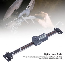 ANKROYU Digital Caliper, Stainless Steel Digital Linear Scale, Wear Resistant Horizontal Linear Scale, Horizontal Vernier Caliper for Machine Tools (0-150mm)