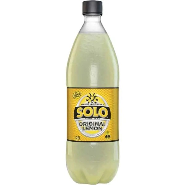 Schweppes Solo Lemon Bottle 1.25L