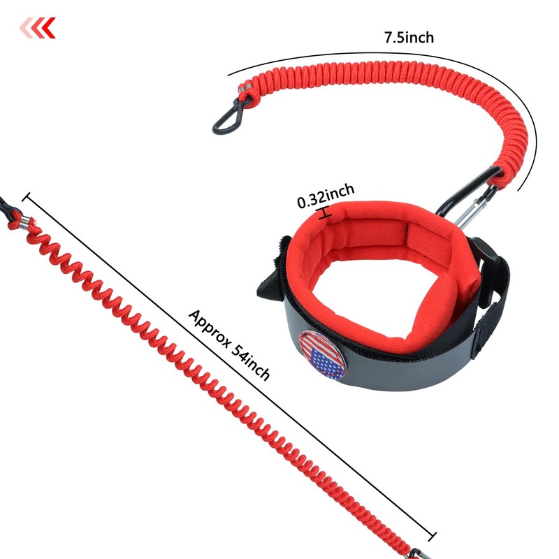 GZZTORES Jet Ski Lanyard Boat Kill Switch Key Lanyards Wrist