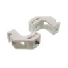 10 x Curtain Track MOUNTING Brackets to FIT Swish Drape White Rails