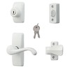 Ideal Security GL Door Lever Set with Keyed Deadbolt Lock
