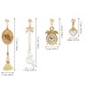 Mecool 4Pcs Vintage Dangle Earrings Bohemian Drop Dangle Earrings Set