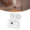 2 in 1 Small Humidifying Fan USB Rechargeable Strong Wind