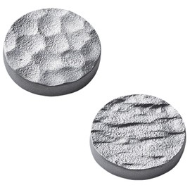 KAMAHACHI Chopsticks Rest, Made in Japan, Aluminum Alloy, Set of 2, 6 Variations, Cutlery Rest, RoundPiece-Uchidashi/Mt. Round, Lightweight