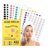 🔥 432pzs parches estrella star anti acne espinillas granos Vitaminas