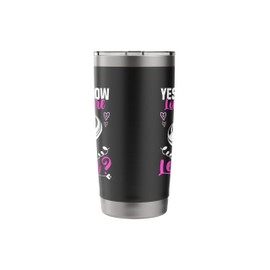 Girl Frisbee Player Disc Golf Sport Ultimate Frisbee Girl Stainless Steel Insulated Tumbler