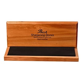 Arkansas Knife Sharpening Stone - Black Surgical 6 x 2 inch