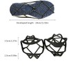 Luckious 1 Pair Ice Grippers for Shoes - Stay Surefooted