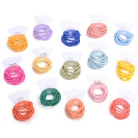 Bianhuan Hair Rubber Band for Children, Hair Accessories, Baby & Children, Girls, Chewing Rubber, Colorful, Cute, Recitals, Birthdays, Kalabble (180 pieces)