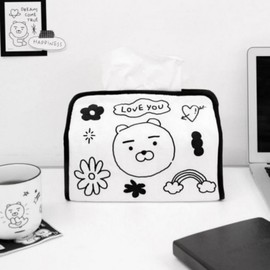 Character interior fabric tissue case tissue pouch housewarming gift