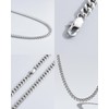 CheersLife Dad's Cuban Chain Necklace - Perfect for Dad Birthday,