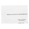Motorcycle Metal Helmet Lock Anti Theft with 2 Keys Fit