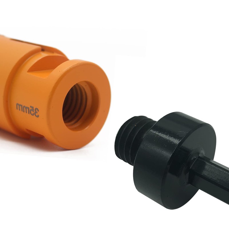 BeQell Core Drill Bit Arbor Adapter, 5/8"-11 Thread to 3/8"