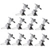 10pcs Metal Clip Stainless Steel Separation Clips Portable Stable Art