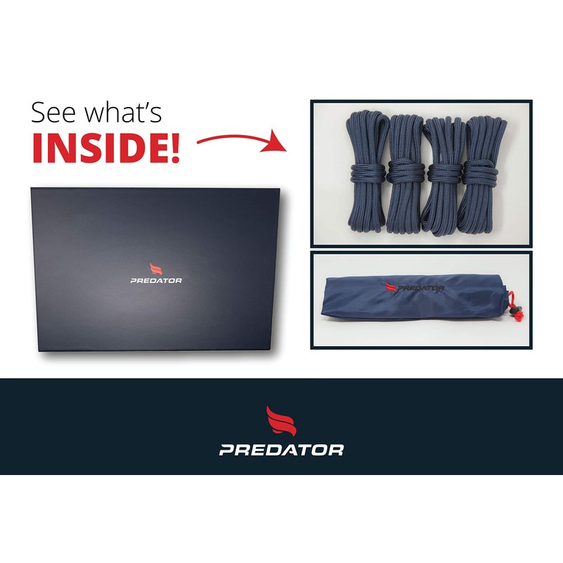 NZ Hi-Performance Dock Lines Bag Set | 3/8" x 15'