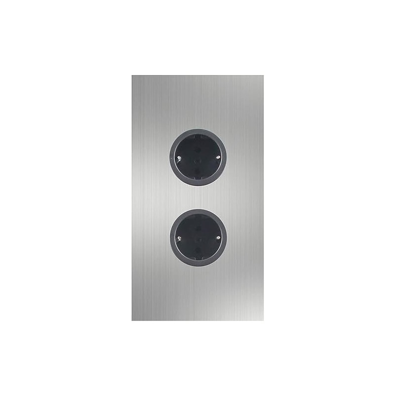 Caressi Corner Socket 2ST220 – Socket 2-Way for Vertical Mounting