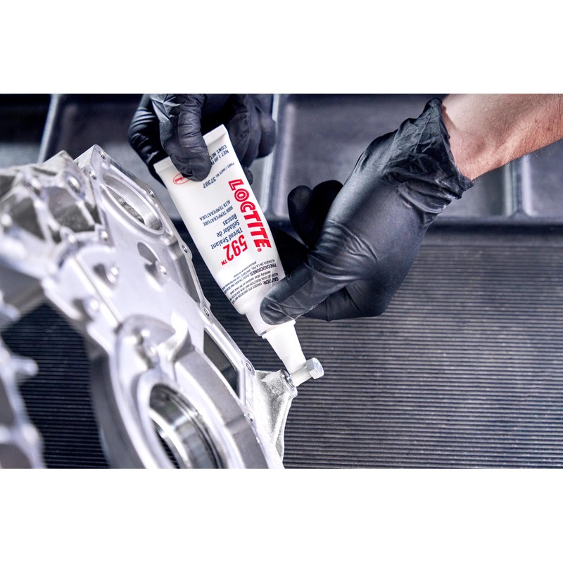 LOCTITE 592 Automotive Opaque Thread Sealant - High-Pressure, High-Viscosity, Prevents