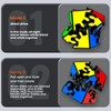 2x2 Gear Cube - Stickerless Smooth-Turning Puzzle with Interlocking Gears