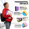 WOT I Telescoping Project Organizer 2-Pack, Refillable 3 Ring Binder