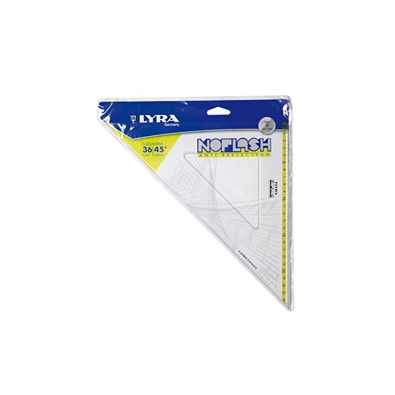 Fila LYRA Noflash Set Square 36 cm / 45° in