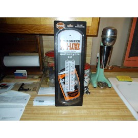 Harley Roadhouse Retro Outdoor Thermometer Harley-Davidson Pre-Luxe Oil Can Home Wall Art Decor